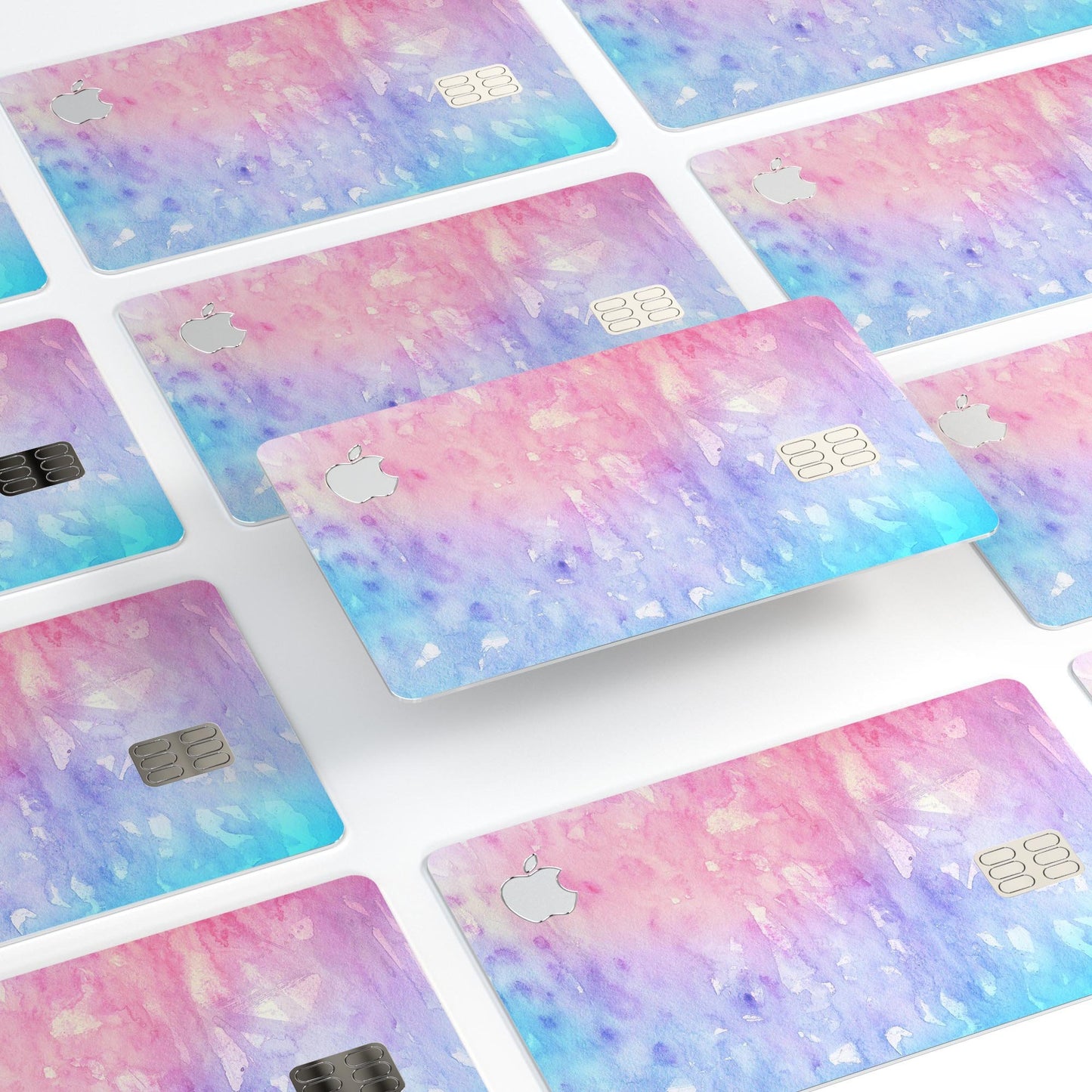 Tie Dye Apple Card Cover