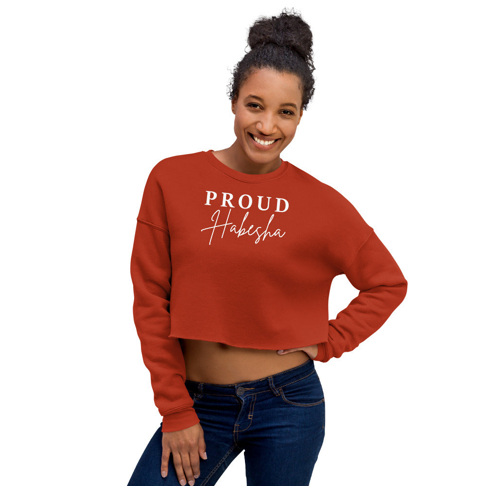 Proud Habesha Crop Sweatshirt