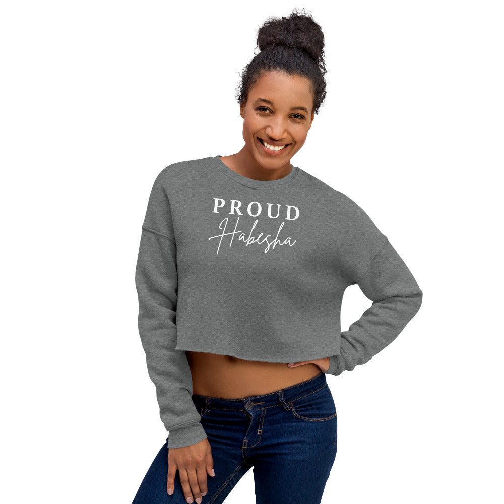 Proud Habesha Crop Sweatshirt