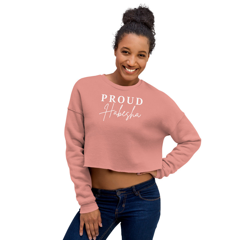 Proud Habesha Crop Sweatshirt