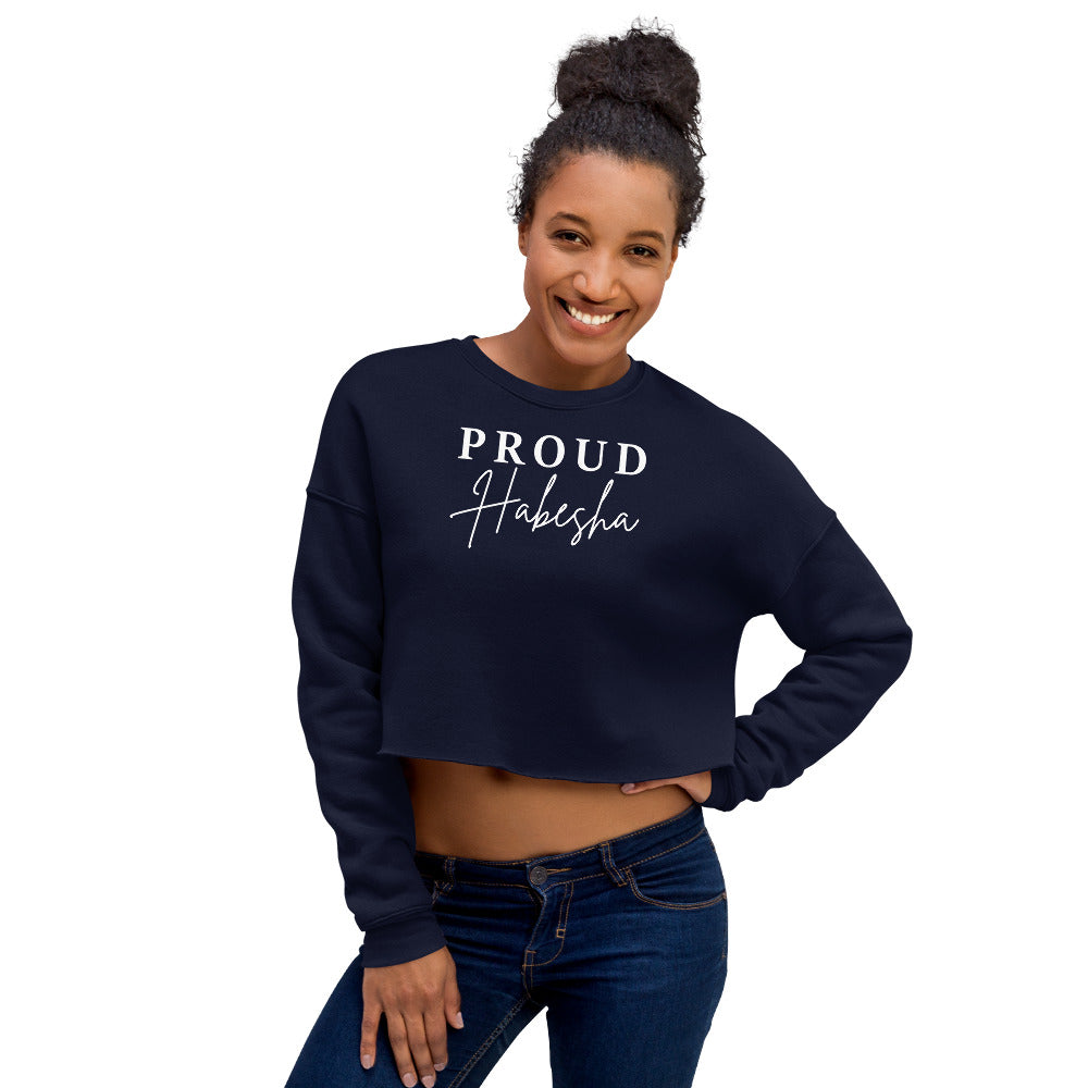 Proud Habesha Crop Sweatshirt